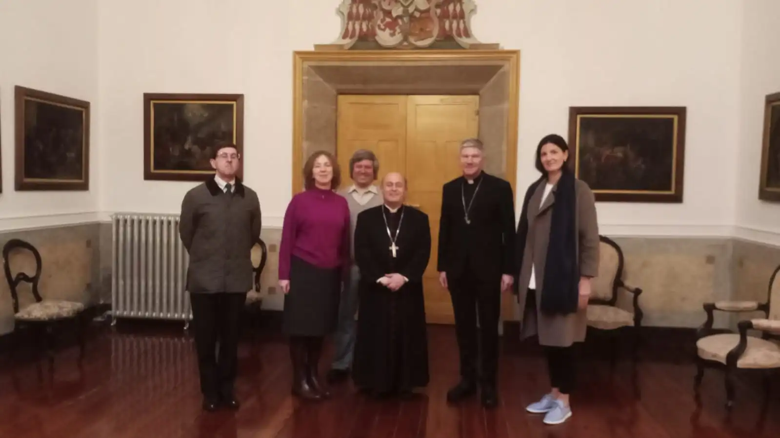 El Arzobispo recibe a la Embajadora de la República de Lituania y al Delegado de la Conferencia Episcopal Lituana