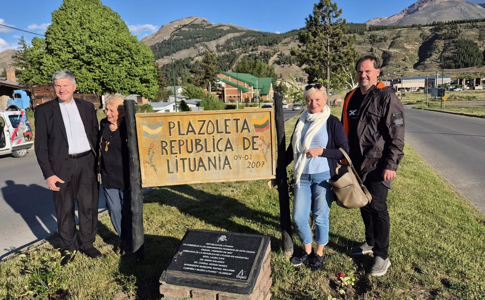 Susitikimai Esquel mieste Patagonijoje