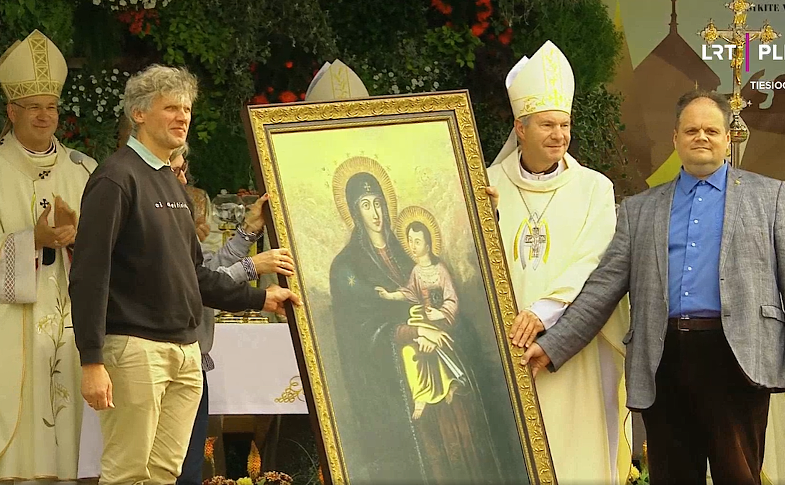 Šiluvos Mergelės Marijos paveikslas – kaip padėka Airijos katalikams